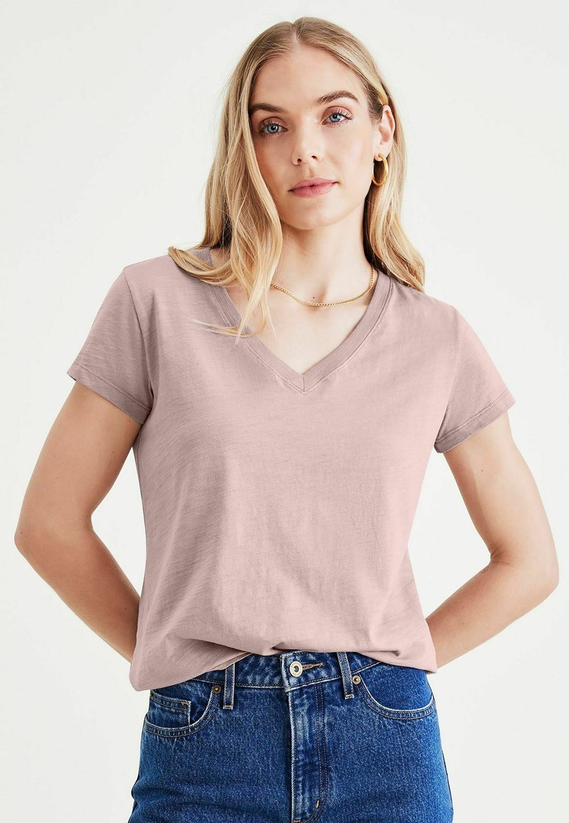 DOCKERS V NECK  - T-Shirt basic