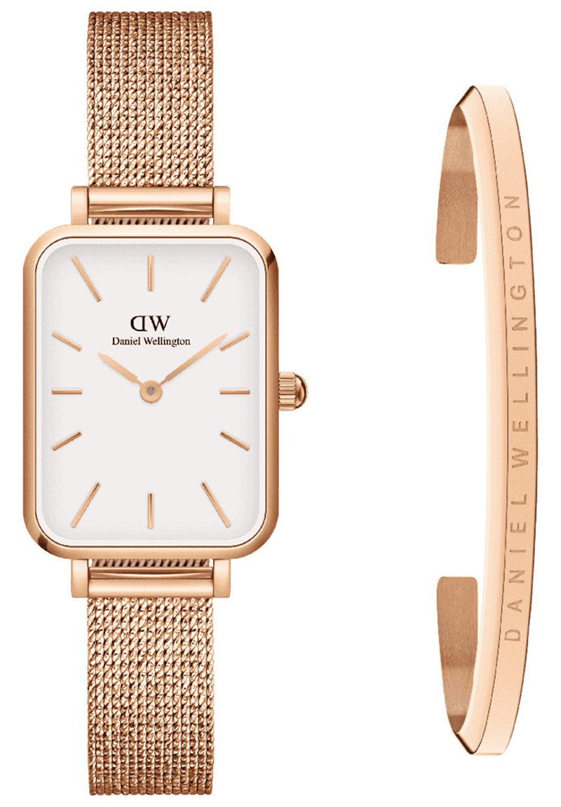 Daniel Wellington QUADRO MELROSE 20X26 + CLASSIC BRACELET SMALL - Uhr