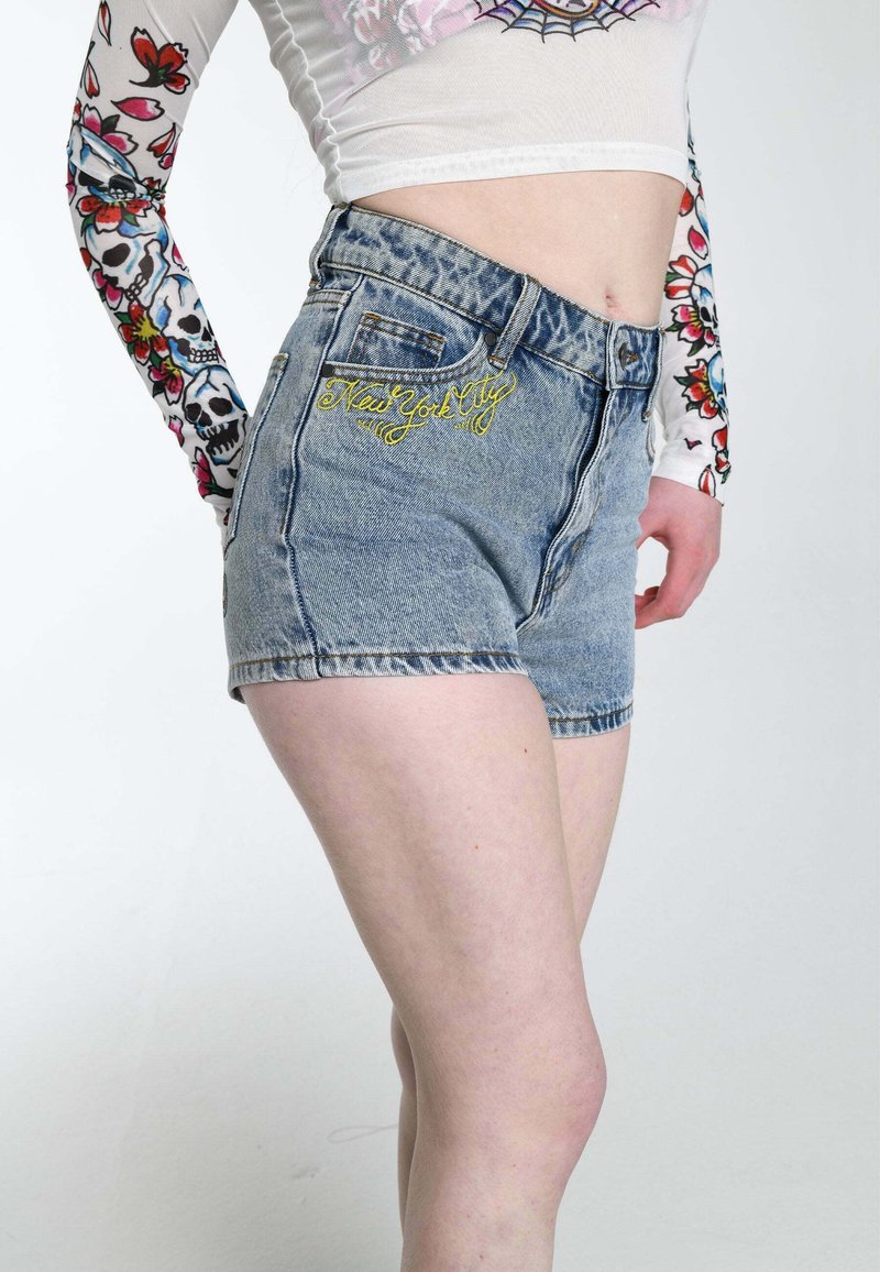 Ed Hardy NYC LOVER  - Jeans Shorts