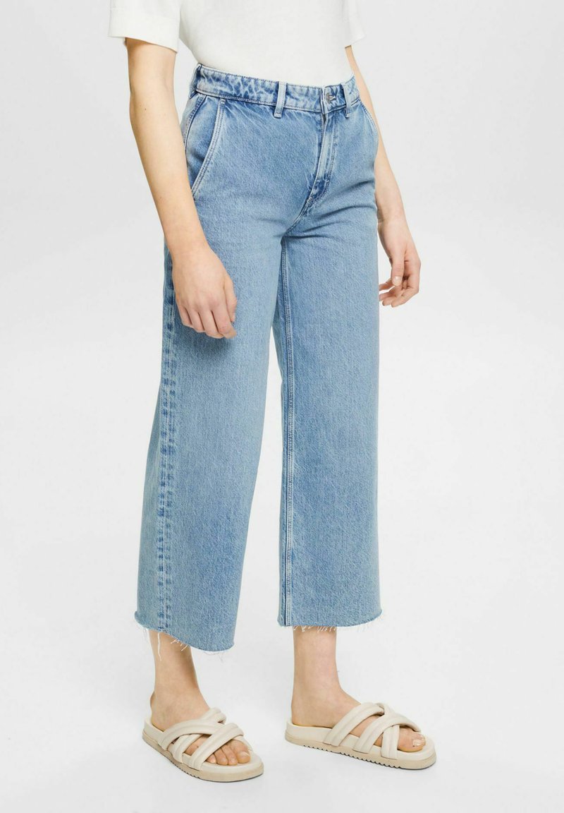 Esprit MIT HOHEM BUND - Flared Jeans