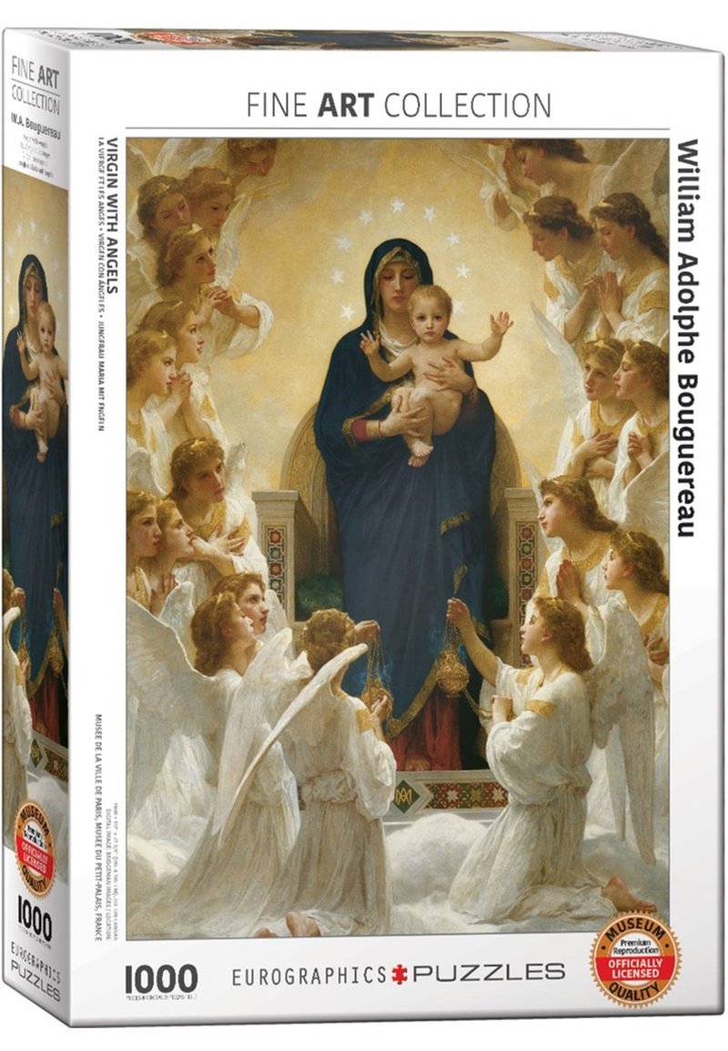 Eurographics VIRGIN WITH ANGELS - 1000 TEILE - Puzzle