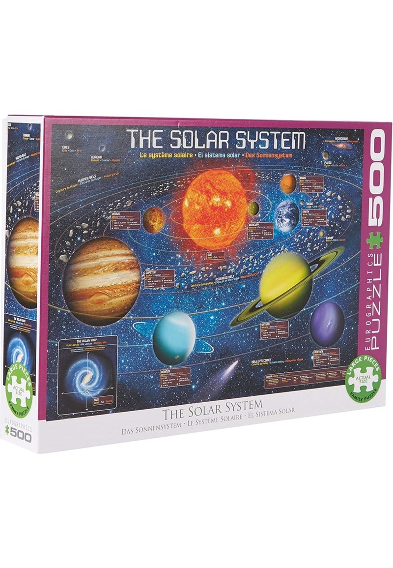 Eurographics THE SOLAR SYSTEM ILLUSTRATED  - Puzzle