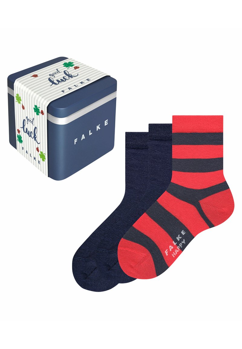 FALKE HAPPY GIFTBOX 3-PACK MULTIPACK - Socken