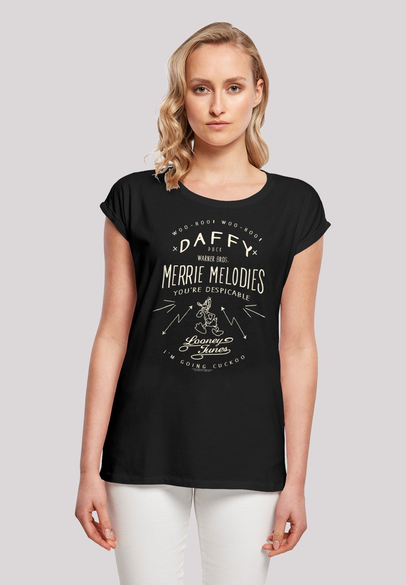 F4NT4STIC LOONEY TUNES DAFFY DUCK VINTAGE MERRIE - T-Shirt print