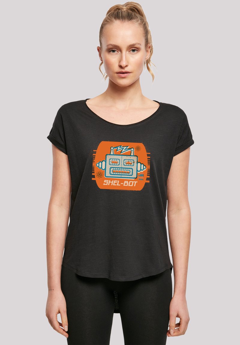 F4NT4STIC BIG BANG THEORY TV SERIE SHEL-BOT ICON - T-Shirt print