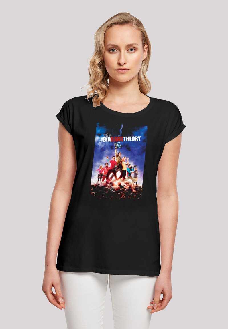 F4NT4STIC BIG BANG THEORY TV SERIE CHARACTER PO - T-Shirt print