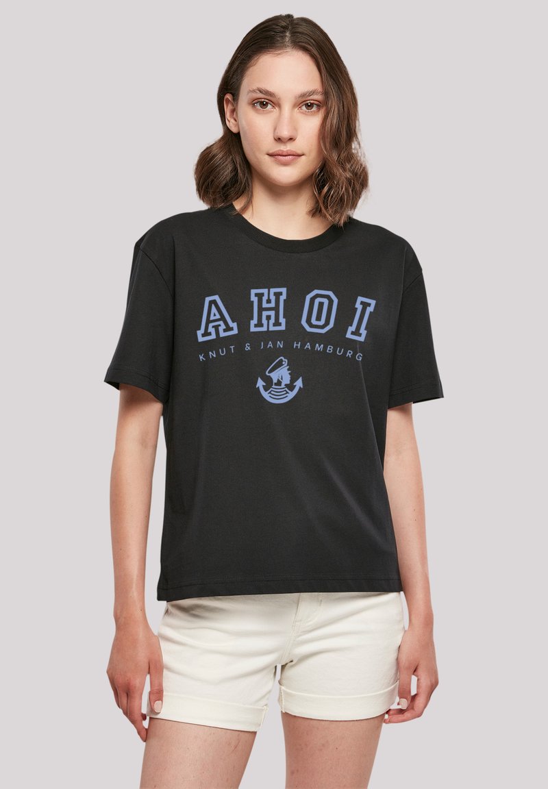 F4NT4STIC AHOI KNUT & JAN HAMBURG - T-Shirt print