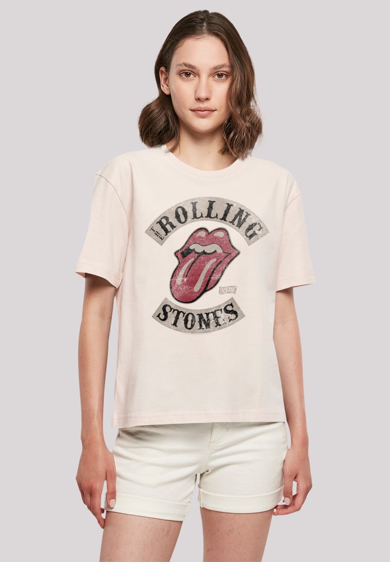 F4NT4STIC THE ROLLING STONES TOUR 78 VECTOR - T-Shirt print