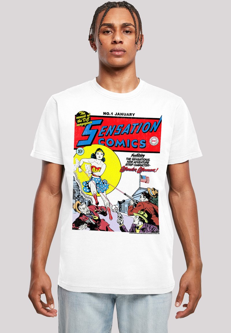 F4NT4STIC DC COMICS WONDERWOMAN SENSATION COMICS ISSUE 1 COVER - T-Shirt print