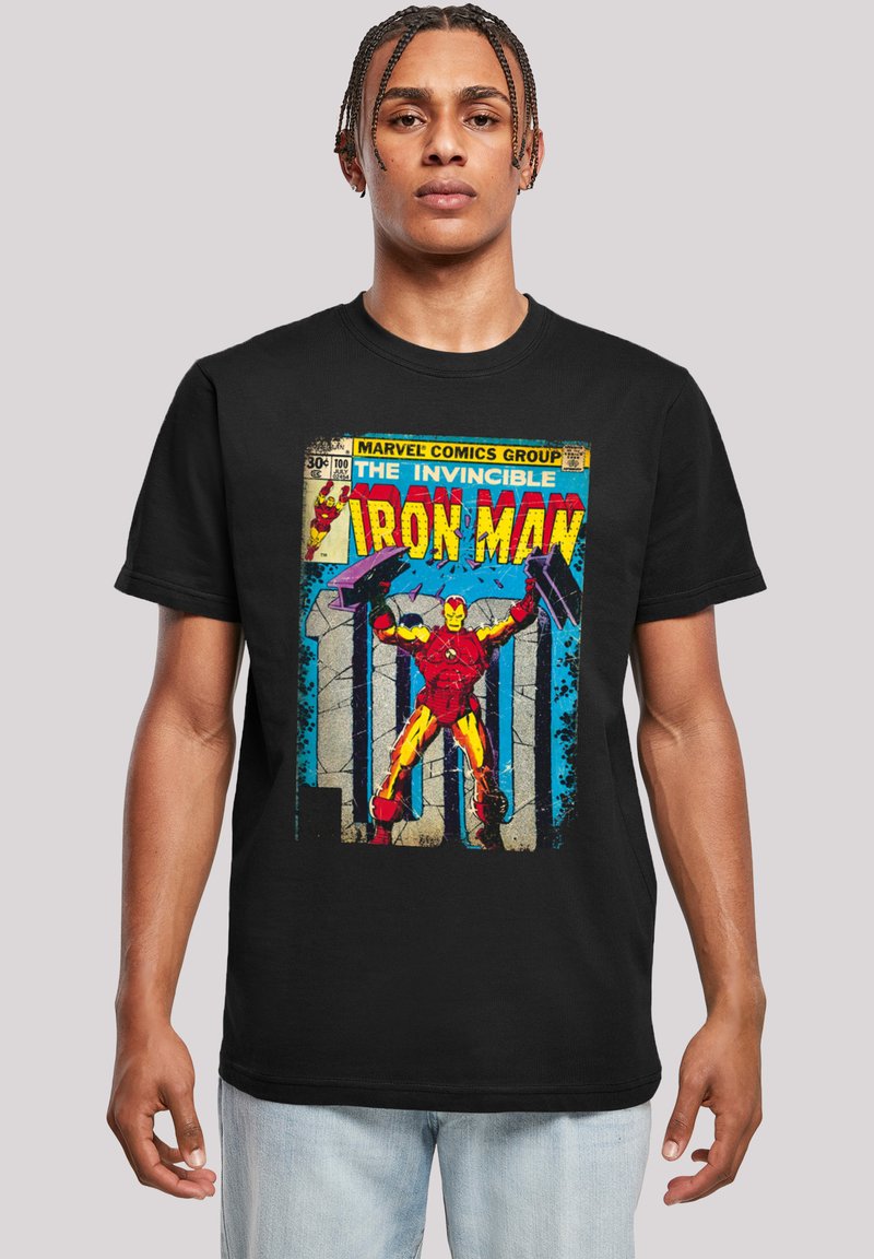 F4NT4STIC MARVEL IRON MAN COVER - T-Shirt print