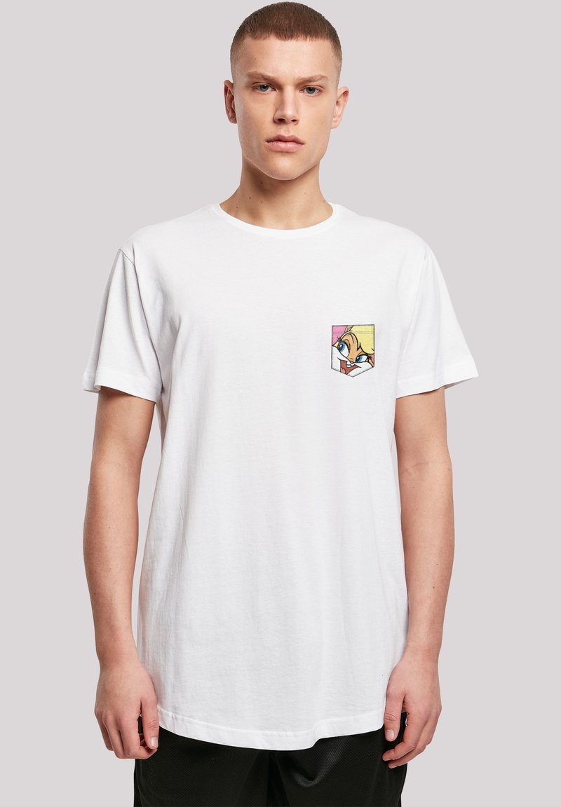 F4NT4STIC LOONEY TUNES LOLA BUNNY FACE FAUX POCKET - T-Shirt print
