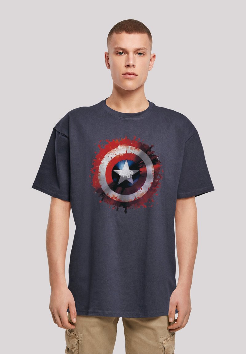 F4NT4STIC MARVEL AVENGERS CAPTAIN AMERICA ART SHIELD - T-Shirt print