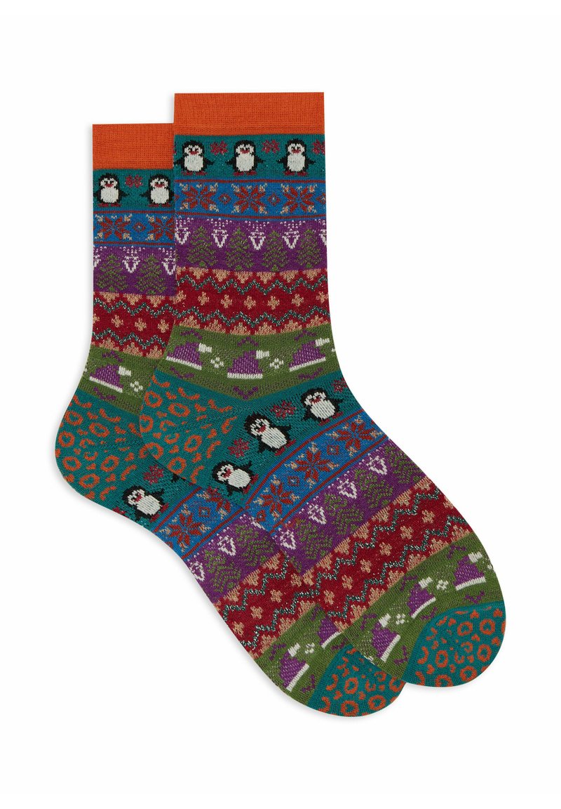 Gallo SHORT WITH DECORATIVE CHRISTMAS MOTIF - Socken