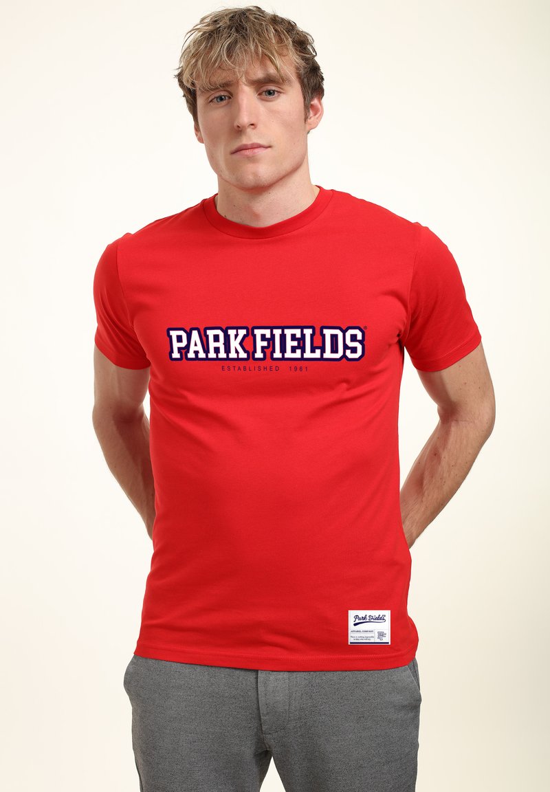 Henry Tiger PARK FIELDS VARSITY ESTABLISHED - T-Shirt print