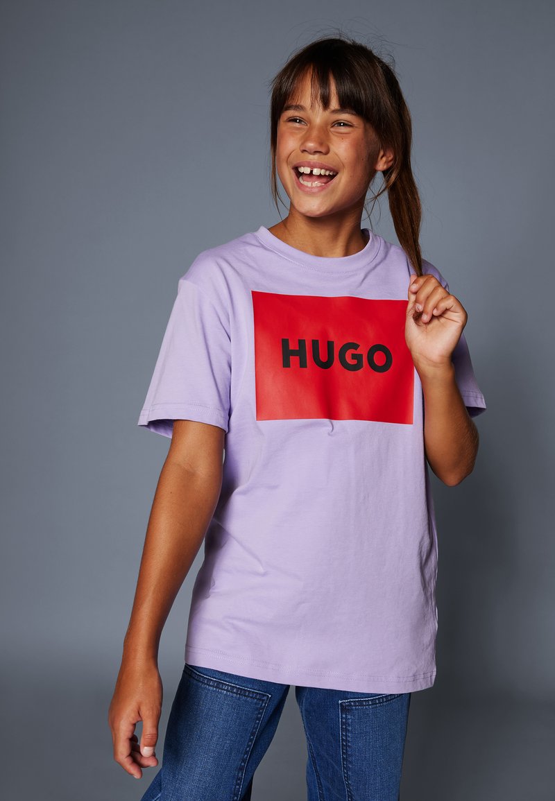 HUGO Kids SHORT SLEEVES  - T-Shirt print