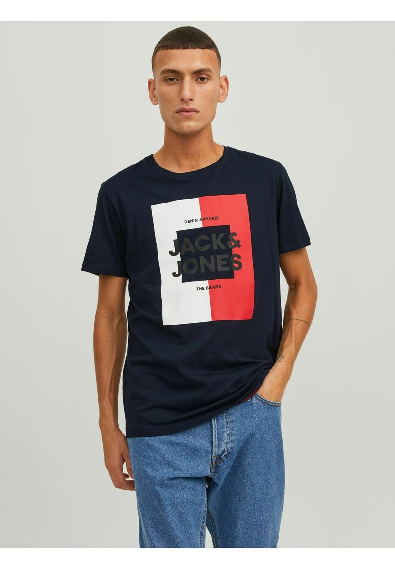 Jack & Jones JJOSCAR CREW NECK - T-Shirt print