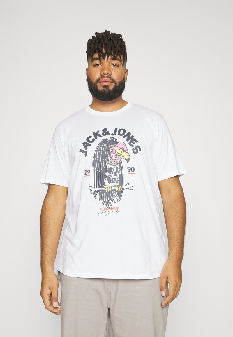 Jack & Jones JORRISKY CREW NECK  - T-Shirt print