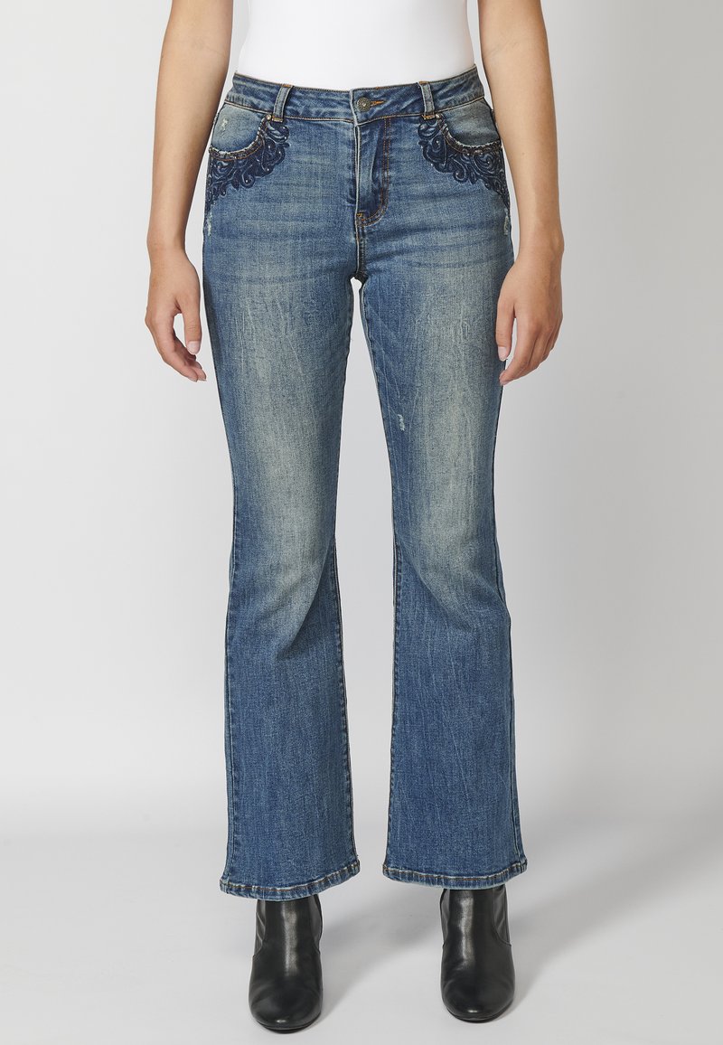 Koroshi Flared Jeans