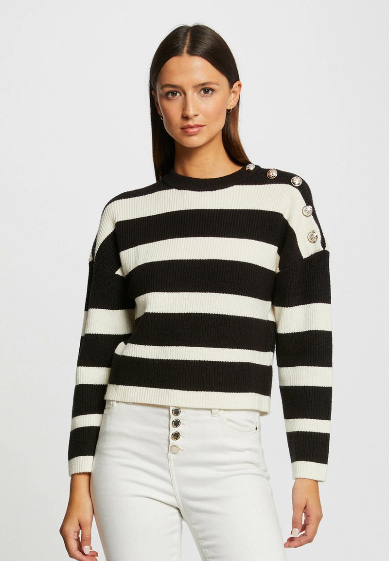 Morgan LONG-SLEEVED WITH BUTTONS - Strickpullover