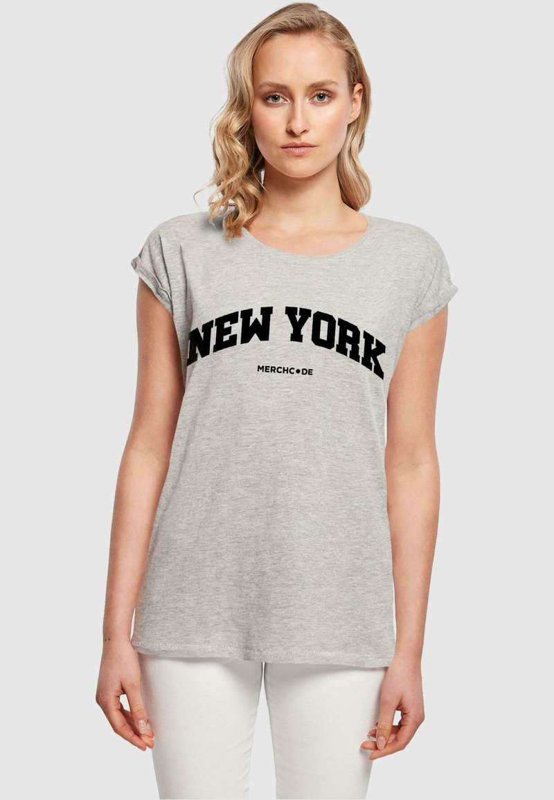 Merchcode NEW YORK WORDING - T-Shirt print