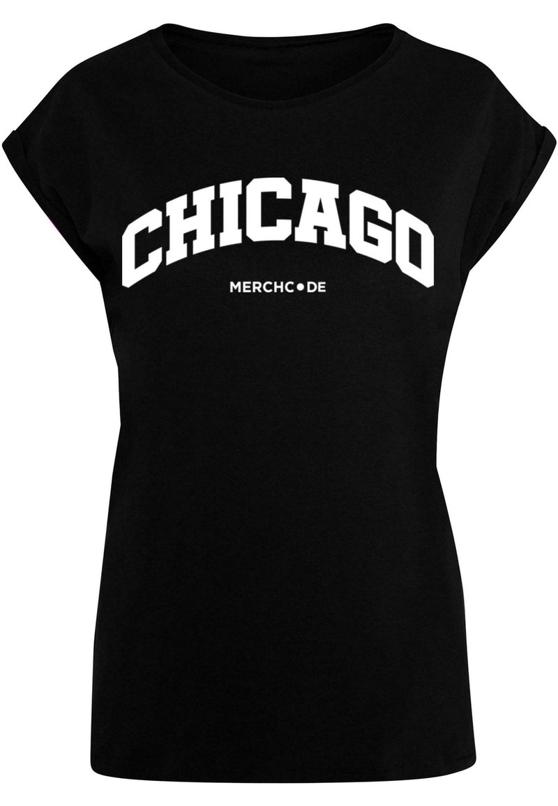 Merchcode CHICAGO WORDING - T-Shirt print