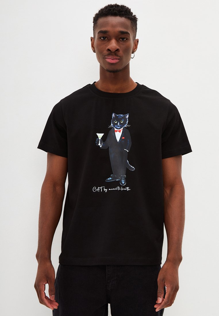 Manii'ta Lacitta PRINT CAT DANDY - T-Shirt print