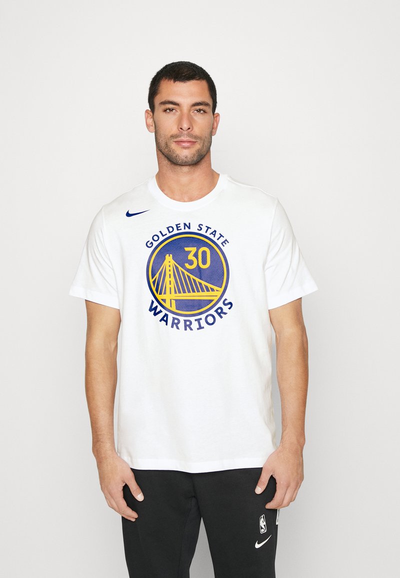 Nike Performance NBA GOLDEN STATE WARRIORS STEPH CURRY NAME AND NUMBER TEE - T-Shirt print