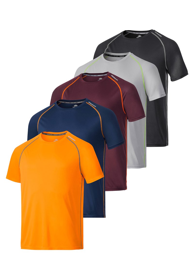 Nordcap PACK 5 FUNKTIONSSHIRTS - T-Shirt basic