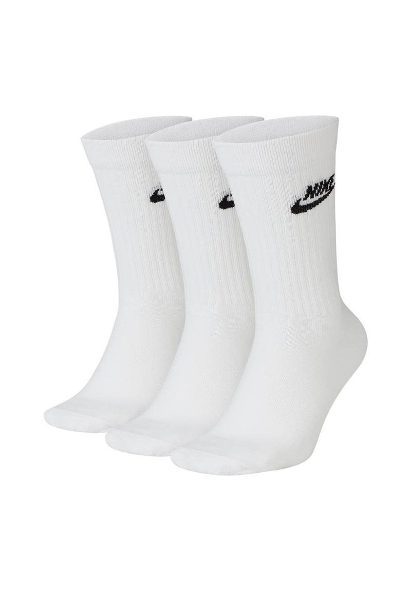 Nike Sportswear UNISEX 3ER PACK - EVERYDAY, ESSENTIAL CREW, EINFARBIG - Socken