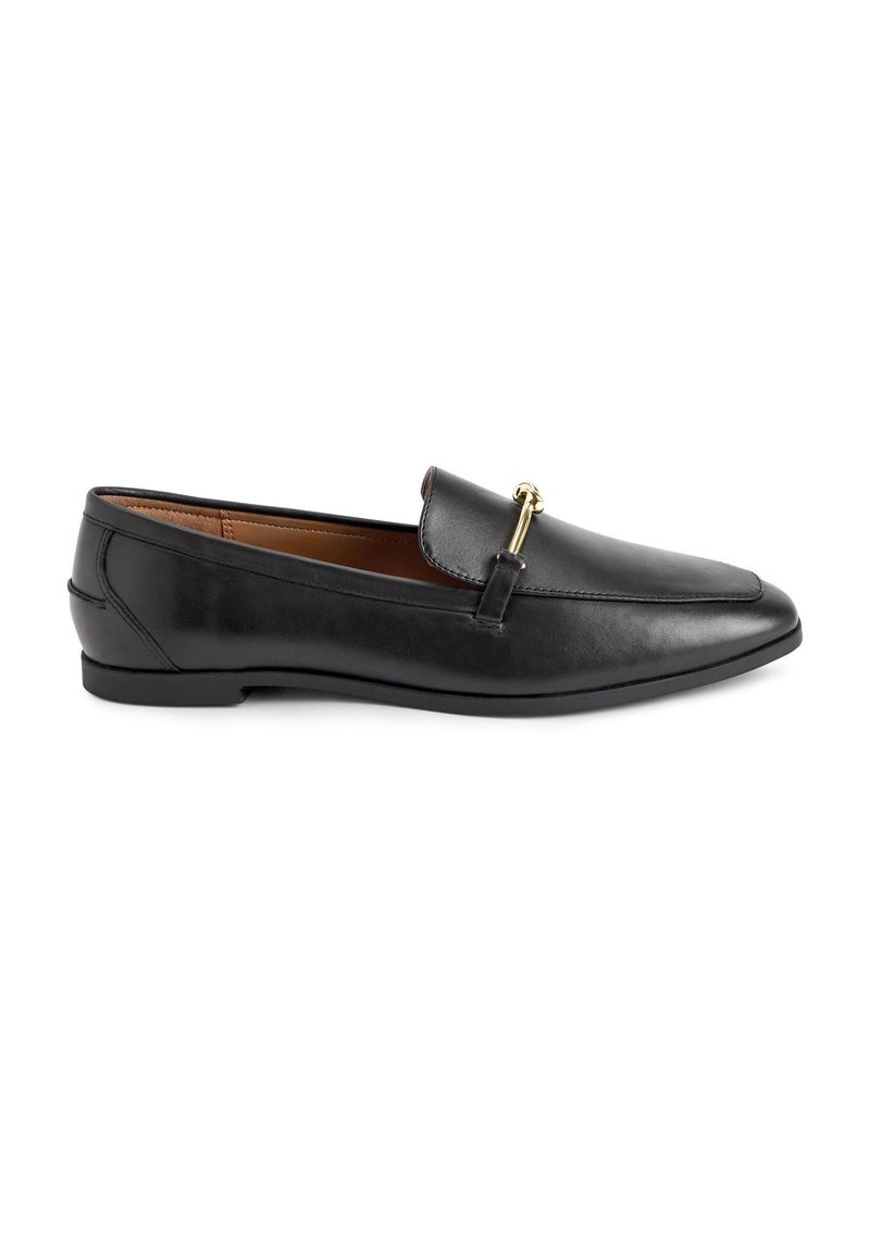 Next FOREVER COMFORTÂ® LEATHER KNOT HARDWARE LOAFERS - Slipper