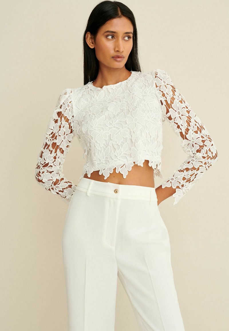 Next OCCASION LACE LONG SLEEVE TOP - Bluse