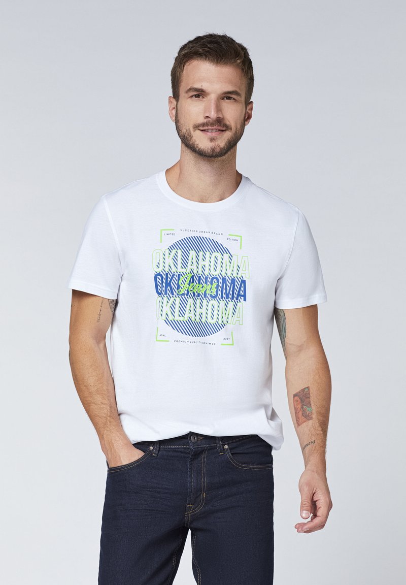 Oklahoma Jeans T-Shirt print