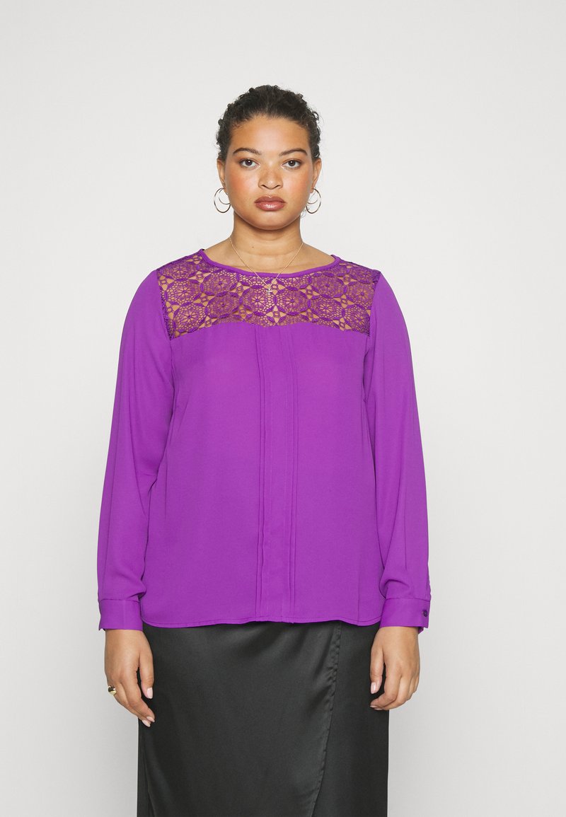 ONLY Carmakoma CARALICE LACE TOP - Bluse