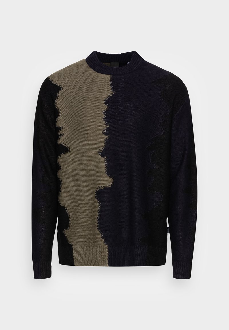 Only & Sons ONSEMIR INTARSIA MOCK - Strickpullover