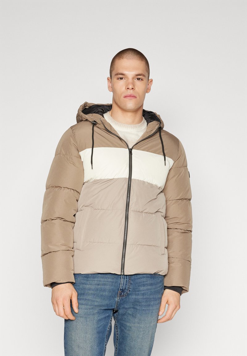 Only & Sons MELVIN QUILTED HOOD JACKET - Winterjacke