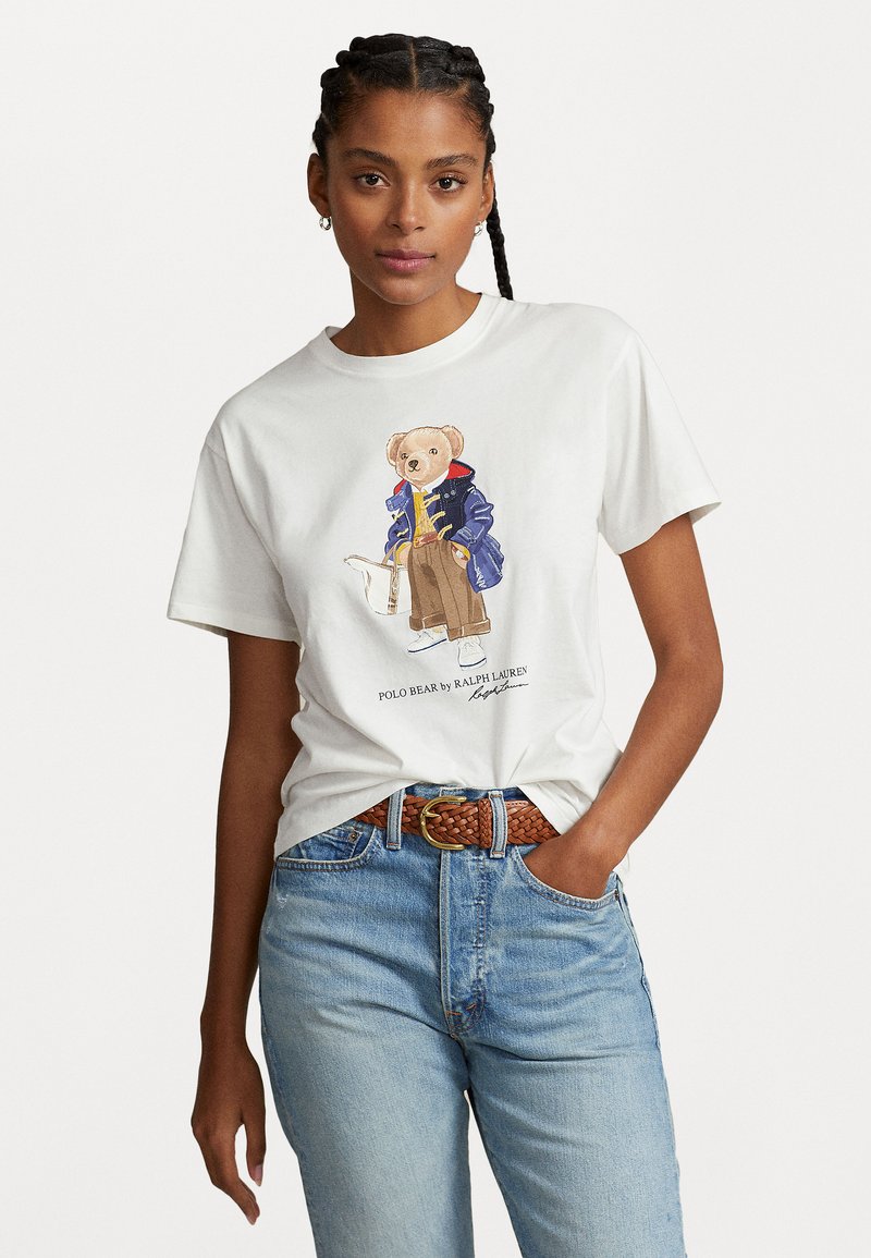 Polo Ralph Lauren BEAR SHORT SLEEVE - T-Shirt print
