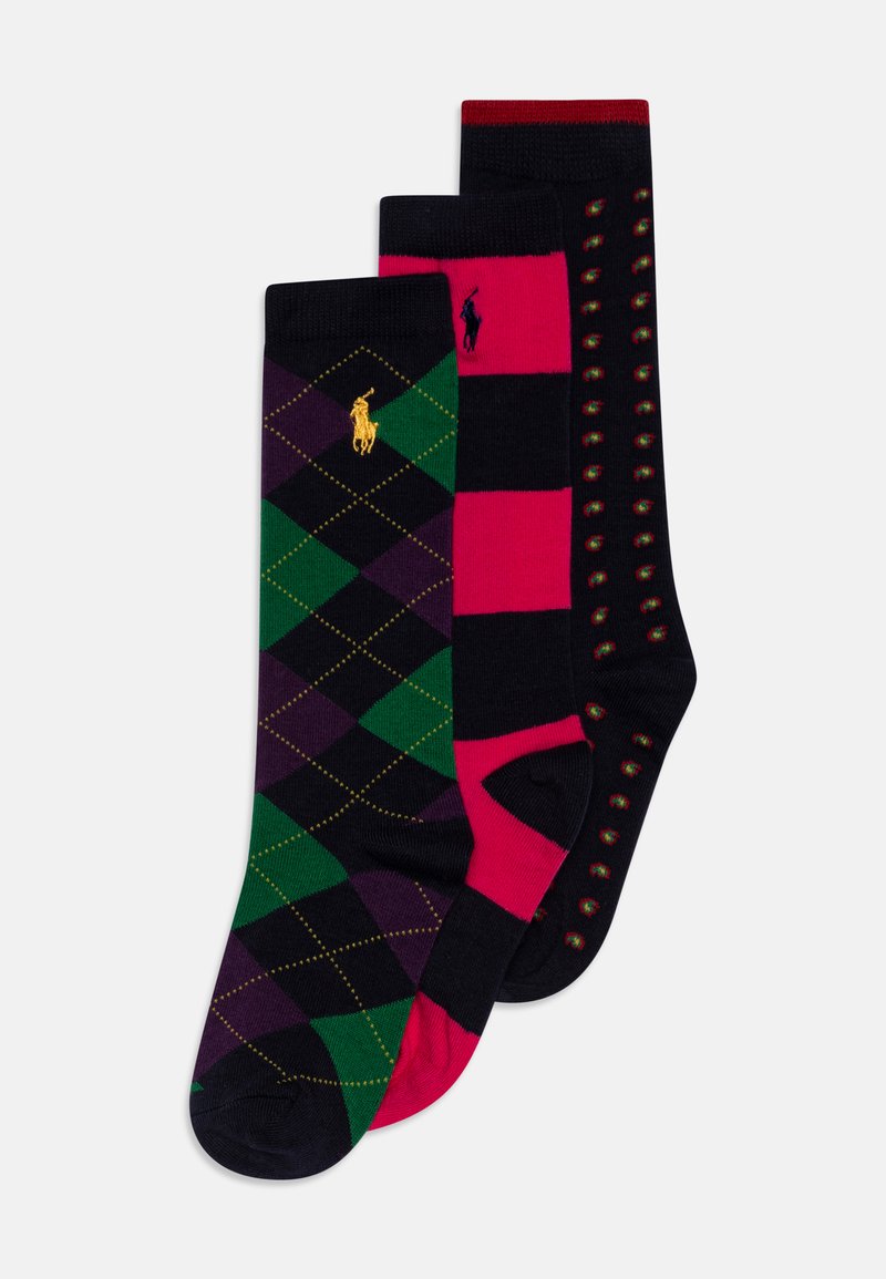 Polo Ralph Lauren KNEE HIGH CREW UNISEX 3 PACK - Socken