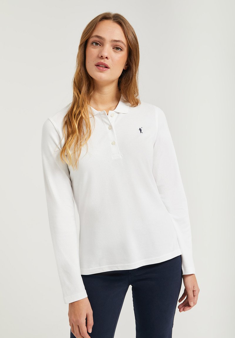 Polo Club LONG SLEEVE CUSTOM FIT PETRA GO B ML - Poloshirt