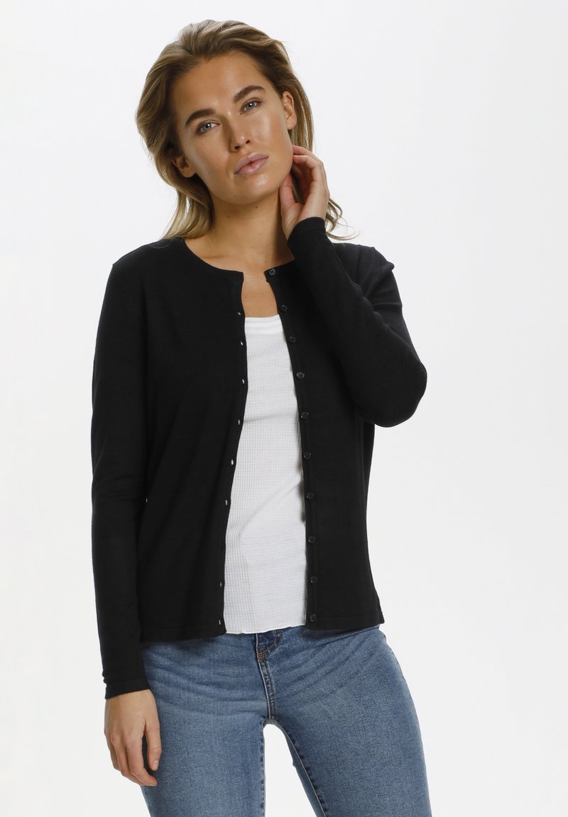 Saint Tropez MILASZ R NECK - Strickjacke