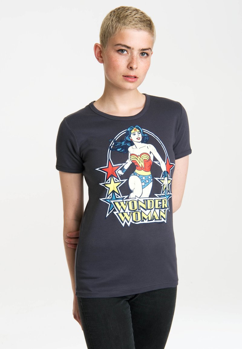 LOGOSHIRT T-SHIRT WOMAN – STARS - T-Shirt print