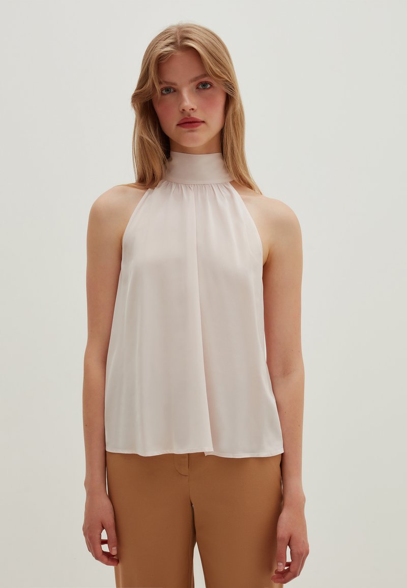 Stefanel WITH HALTER NECK AND BOW - Bluse