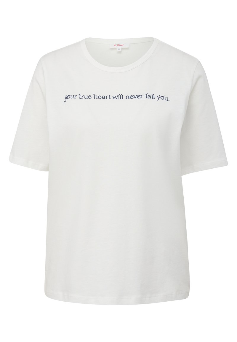 s.Oliver MIT FRONTPRINT - T-Shirt print