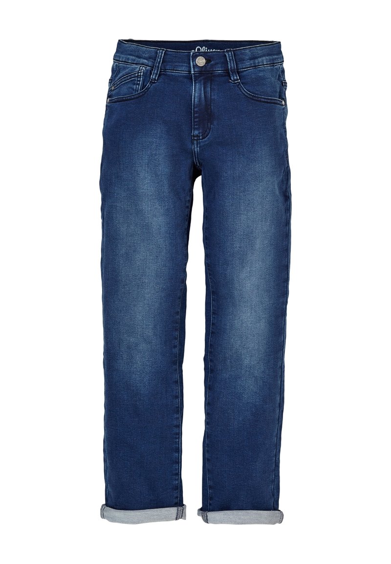 s.Oliver PETE MIT WASCHUNG - Jeans Straight Leg