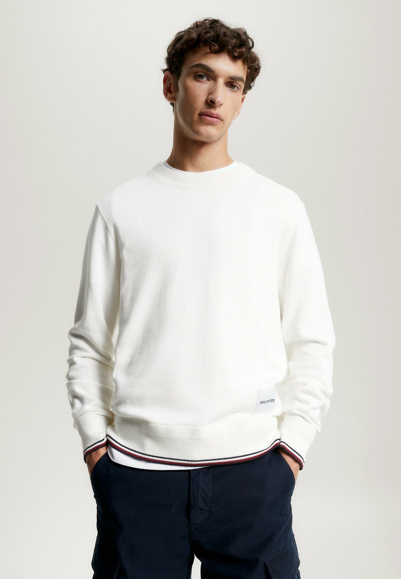 Tommy Hilfiger MONOTYPE TIPPED - Strickpullover
