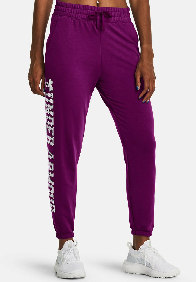 Under Armour BOTTOMS UA RIVAL TERRY GRAPHIC  - Jogginghose