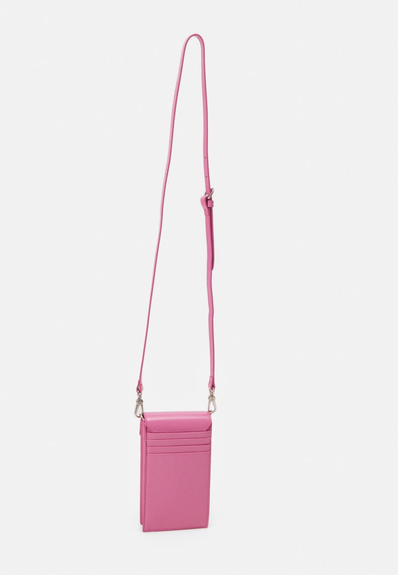 Vivienne Westwood SHINY PATENT PHONE BAG UNISEX - Umhängetasche