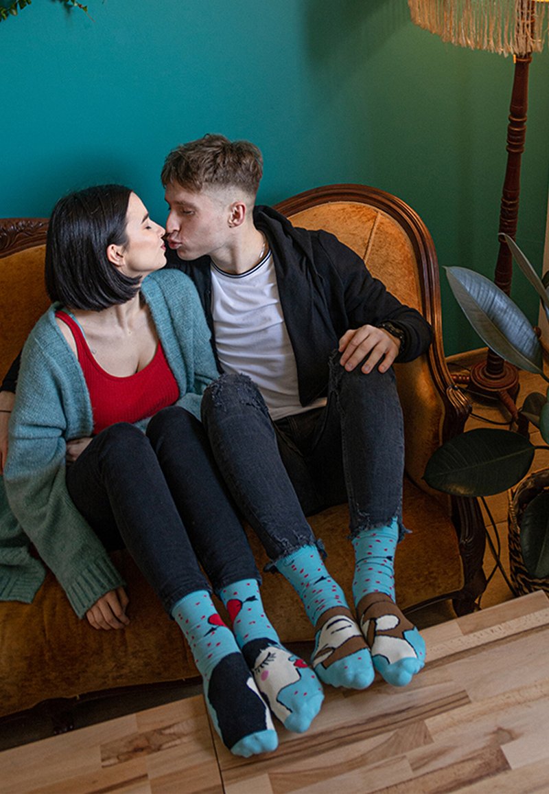 Zooksy PACK OF 2 LOVERS - Socken